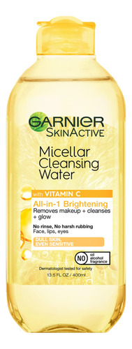 Garnier Skinactive Agua De Limpieza Micelar Con Vitamina C,.