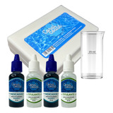 Kit Teste Medidor Alcalinidade + 2 Reagentes Medição Piscina