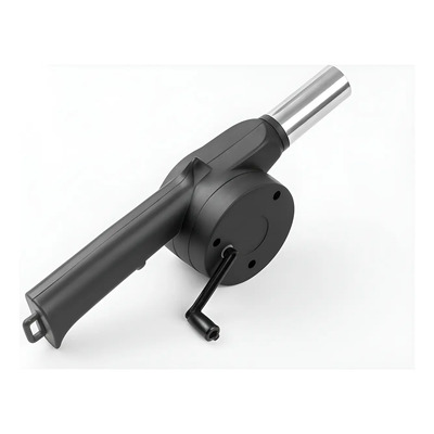 Soplador Portátil De Mano Para Carbón Acero Inoxidable Negro