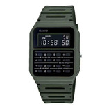 Relógio Unissex Casio Calculadora Verde Ca-53wf-3bdf-sc