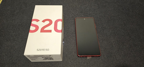 Samsung Galaxy S20 Fe 256gb 8gb Rojo. Super Cuidado. Incluye Caja, Funda Y Envio.