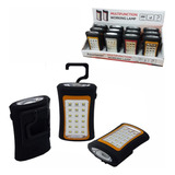 Linterna Multifuncion Camping Recargable 3 Led Luzemergencia Linterna Negro Luz Blanco