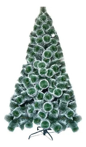 Árbol De Navidad Primavera-verano- 1.8m Verde Oscuro/blanco