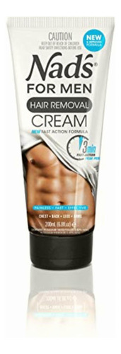 Crema De Depilación Nad's For Men  Hombres 200 Ml