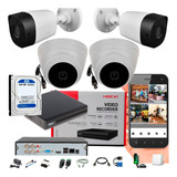 Cámaras De Seguridad Dahua Dvr 4ch + 4cám 1080p + Disco 320g