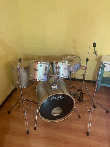 Bateria Mapex Q Series 5 Cuerpos 3 Soportes