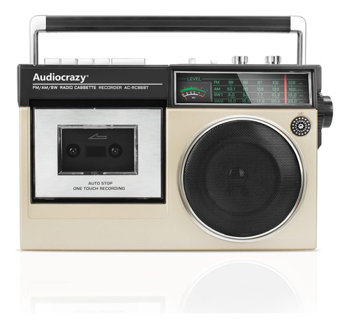 Radio De Cassette Boombox Retro Am Fm Sw, Grabadora De ...