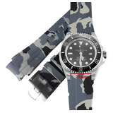 Correa Gris Camuflado 21mm Compatible Rolex Deep Sea