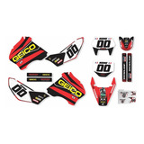 Adesivo Moto Cross Trilha Tornado Xr 250 01-05 0,20mm Lm218