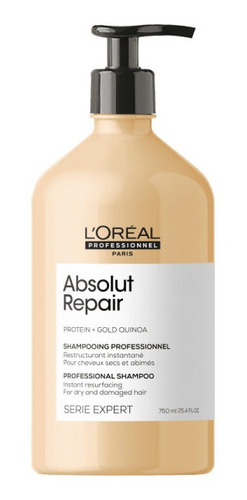 Shampoo Loreal Absolut Repair Gold Quinoa + Protein 750ml