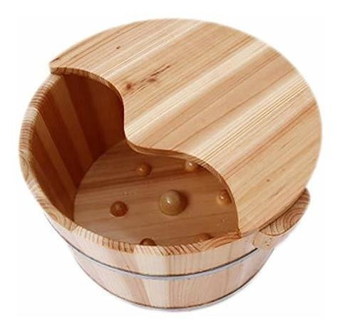 Spa De Pies - Spas De Pies - Footbath Wooden Foot Bath Barre