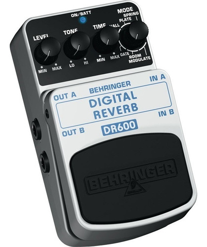 Behringer Dr600 Pedal De Guitarra Reverb Digital Efectos