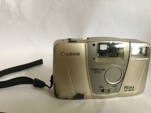 Câmera Fotográfica Canon Sucata Não Funciona Antiga Usada