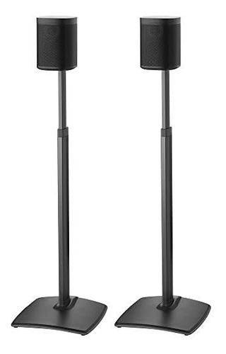 2 Soportes Para Parlantes Sonos Ajustable Hasta 1 Mts Negro