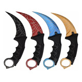 Cuchillo Karambit Cuchillo Tactico Militar Caceria 4pcs