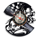 Relógio Disco De Vinil Anime Geek Demon Slayer Nezuko