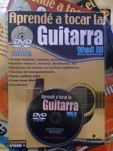 Aprende A Tocar Guitarra Vol Ii *+ Dvd Metodos Musicapilar