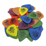 Paquete Con 10 Puas Para Guitarra O Bajo Jim Dunlop 0.50mm