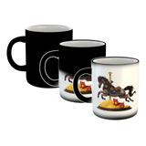 Taza Magica Caballito Carrusel Dragon Parque