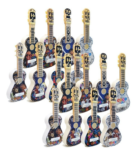 Guitarra Para Niños De Juguete Plástico Y Madera 30pack