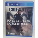 Call Of Duty Modern Warfare Ps4 Midia Fisica Seminovo