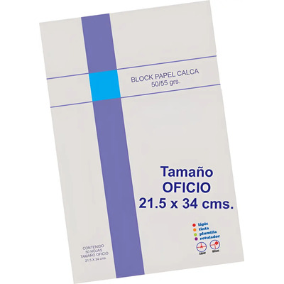 Block Albanene O Calca 50\u002F55 Grs. Tam. Oficio 50 Hojas | MercadoLibre