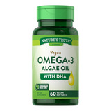 Omega 3 Vegano Con Dha - 60 Cápsulas Blandas Veganas