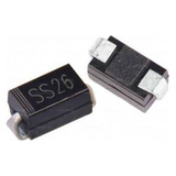 X2 Diodo Schottky De Conmutación Rápida Smd Ss26