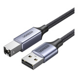 Cable Impresora Usb 3 Metros Multifunción Pc Tipo A - B 2.0