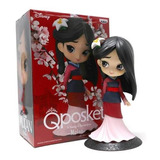 Boneca Disney Princesa Mulan - Qposket Original Banpresto 