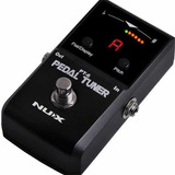 Pedal Afinador Pt-6 Nux Cromático Tuner Guitarra/violão/baix