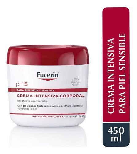 Crema Corporal Eucerin Intensiva Ph5 450 Ml