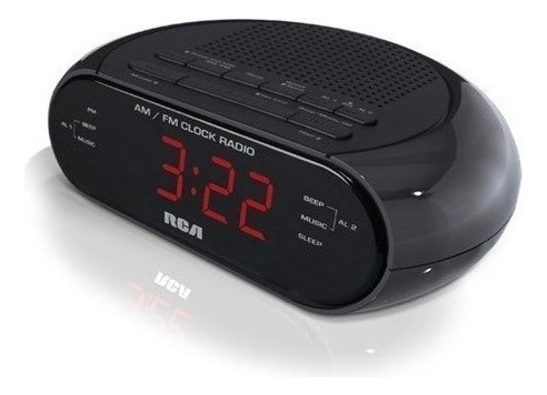 Reloj Despertador Am Fm Alarma Led Display Portatil