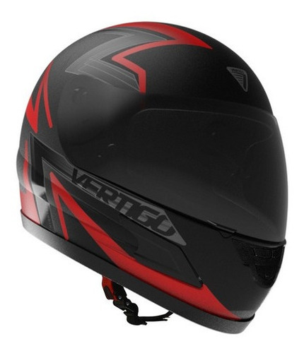 Casco Moto Vertigo Hk7 Bolt Rojo - Negro
