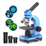 Microscopio Para Niños 40x- 1000x Led 6 Filtros 52 Piezas