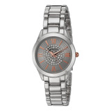Reloj Mujer Geneva Gv/1005svr Cuarzo Pulso Plateado Just Wat