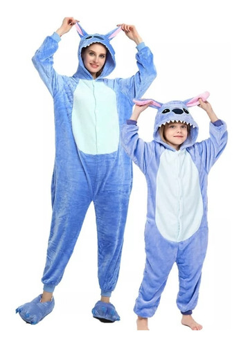 Pijama Y Disfraz Niño Y Adulto Animales Kigurumi Polar