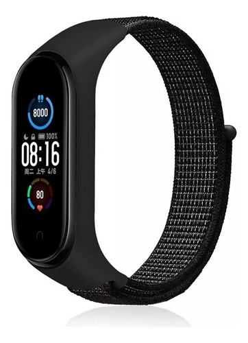 Manilla Para Xiaomi Mi Band 3-4-5-6-7 En Nylon Velcro