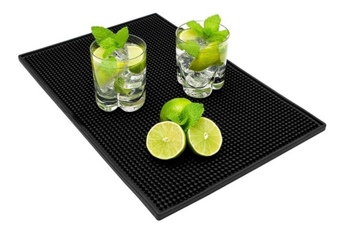 Bar Mat Escurridor Goma Para Bar 45x30cms