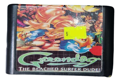 Cartucho 90s Greendog The Beached Surfer Dude | 16 Bits -mus