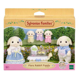 Sylvanian Families Família Dos Coelhos Floral Epoch 5735