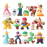 Super Mario Bros Generación 2 Figuras Juguetes Niños18piezas