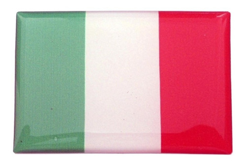 Bandeiras Adesivas Resinadas País Itália