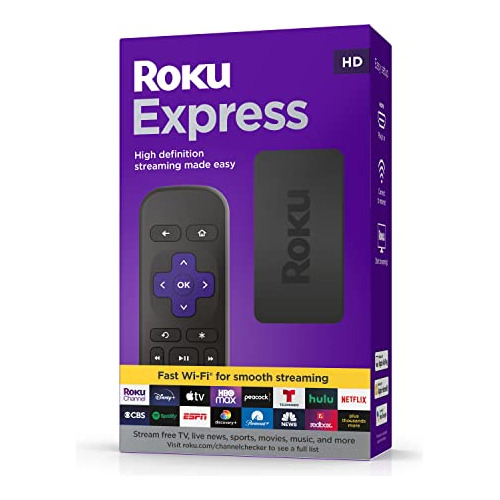 Transmisión Hd De Roku Express 2022 De Alta Velocidad