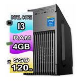Cpu Core I3 3,4ghz 4gb Ram Ddr3 Ssd 128gb Novo Com Garantia