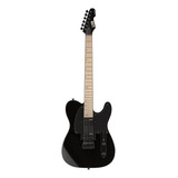 Guitarra Elétrica Ltd Te Series Te-200 De  Mogno Black Com Diapasão De Bordo