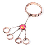 Juego De Anillos Ladybug Reddy Girl Para Garra De Gato Y Per