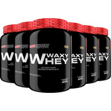 Kit 6x Whey Protein 900g Sabor Morango