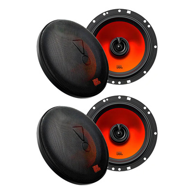 Paquete 4 Bocinas Jbl Stage1 62 New Gen 6.5 50w Rms 2 Vías Naranja | Meses sin interés
