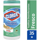 Toallas Húmedas Desinfectantes Clorox Bote Con 35 Unidades 